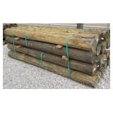 (24) 7' x 8' Treated Posts