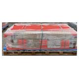 40' 6 Section Heavy Duty Metal Storage Shelves