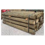 (24) 7' x 8' Treated Posts