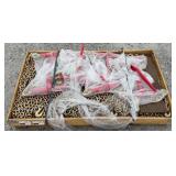 (8) Ratchet Binders & G80 3/8' Transport Chains