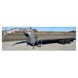 Brand New 2026 Delta 28' Gooseneck Flatbed Trailer