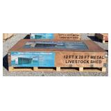 2026 RHINO 12' x 28' Metal Livestock Shed