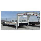 Brand New 2026 Delta 24' Gooseneck Tilt Trailer