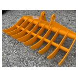 2026 FUTURE 44' Mini Excavator Rake