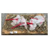 (5) Ratchet Binders & G80 3/8' Transport Chains