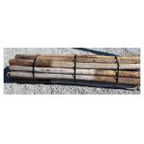 (20) 3'-4' x 7' Fence Posts