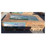 2026 RHINO 23' x 22' Double Garage Metal Shed