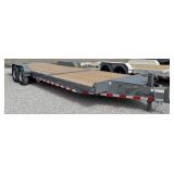 Brand New 2026 Delta 24' Bumper Tilt Trailer