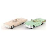 1958 Pontiac Bonneville and 1965 Ford Galaxie 500
