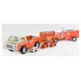 Nylint U-Haul Pickup Truck w/ Enclosed Trailer & U