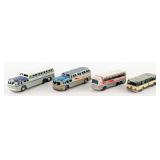 (4) Japan Tin Friction Greyhound, Continental Trai