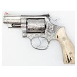 Custom Engraved Smith & Wesson Model 66-1 .357 Mag