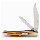 1965-69 Case XX Stag Medium Texas Jack Knife 52087