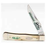 Ltd 1990 Case XX Panda Smooth Natural Bone Trapper
