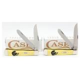 (2) 2025 Case XX Synth Yellow Trappers 3254 w/ Box