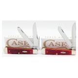 (2) 2025 Case XX Dark Red Bone Trappers 6254 w/ Bo
