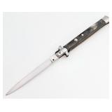 13in Wandy Inox Horn Handle Stiletto Switchblade K