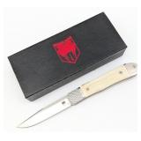 Cobra Tec Synth White Bone Hidden Release Auto Tra