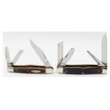 Wards & Master Craft Jigged Bone Stockman Folding