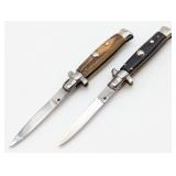 6.25in Rostfrei Stag & Horn Switchblade Knives