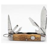 WWII Imperial USMC Jigged Bone Scout Knife
