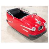 1940s Vintage Wild Mouse Rollercoaster Ride Car/Bk