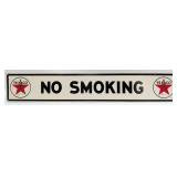 SST Texaco Service Station No Smoking Sign