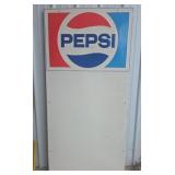 Vintage SST Embossed Pepsi Advertising Sign