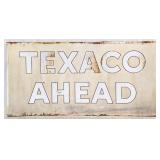 Nearly 8ft Vintage SST Texaco Ahead Service Statio
