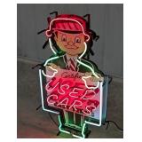 Custom Used Cars Dealership Style Neon Advertising
