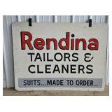 Vintage DST Rendina Tailors & Cleaners Advertising