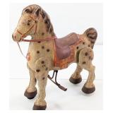 Original MOBO White Bronco Ride On Horse