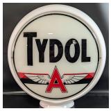 Vintage Tydol Flying A Gasoline 2-Sided Gas Pump G