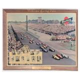 3-1/2 Original 1961 Sterling Beer Indy 500 Auto Ra