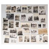 Large Lot Of Early 1900s Original Period Motorcycl