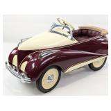 Restored Steelcraft Lincoln Zephyr Pedal Car