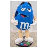 Large Life Size Blue M&Ms Candy Figural Store Disp