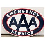 3ft Vintage DSP AAA Emergency Service Advertising