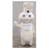 Giant 4-1/2ft Vintage Pillsbury Doughboy Figural S