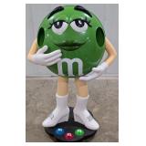 Large Life Size Green M&Ms Candy Figural Store Dis