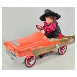 Restored Garton Ranch Wagon Pedal Car