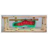 3ft Custom Shoe Repair Neon Advertising Sign