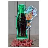 Large 3-1/2ft Custom Coca-Cola Sprite Boy Neon Adv