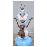 4ft Life Size Disney Frozen Animated Snowman