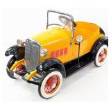 Restored American National Lincoln Pedal Car