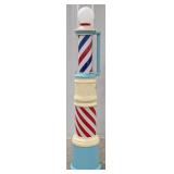 Restored Early Paidar Revolving Porcelain Freestan
