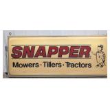 6ft Vintage Snapper Tractors 2-Sided Lighted Sign