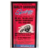 3ft Original 1960s Harley-Davidson Sprints Motorcy
