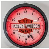 Custom 20in Harley-Davidson Motorcycle Neon Advert