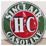 4ft Vintage SSP Sinclair H-C Gasoline Service Stat
